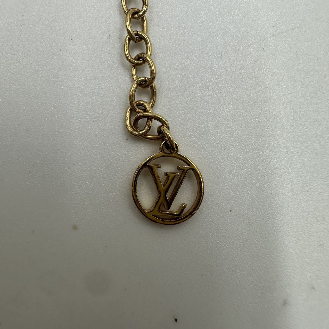 LOUIS VUITTON<br> Initial Necklace