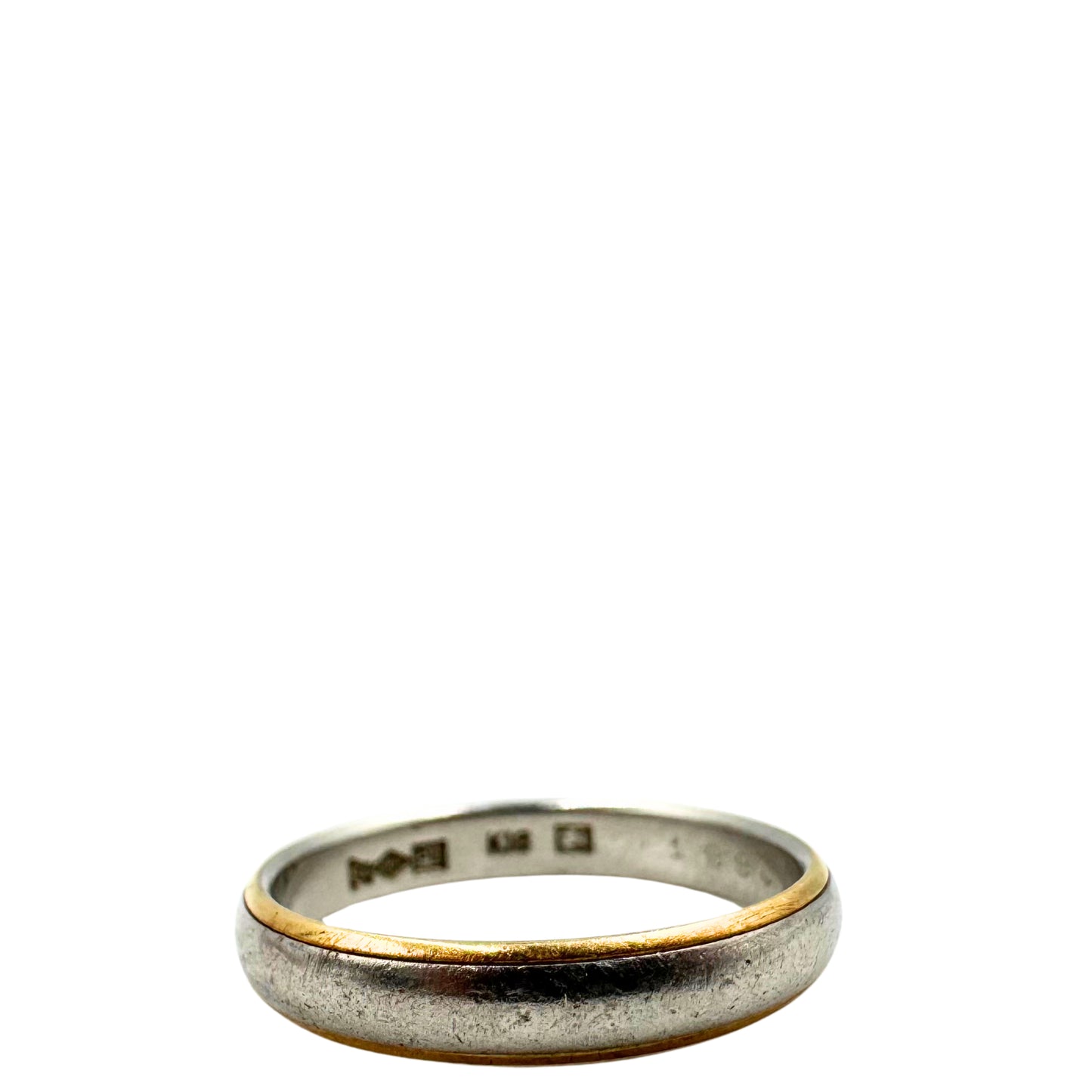 No Brand <br> K18/PT900 Ring