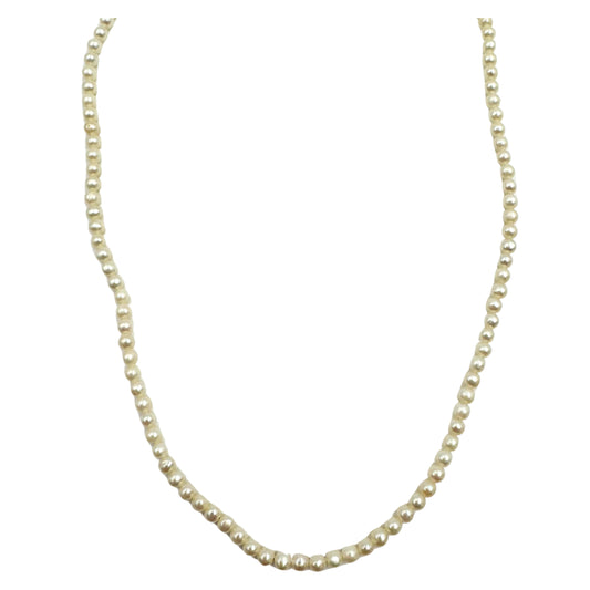 No Brand <br> K18 Pearl Necklace