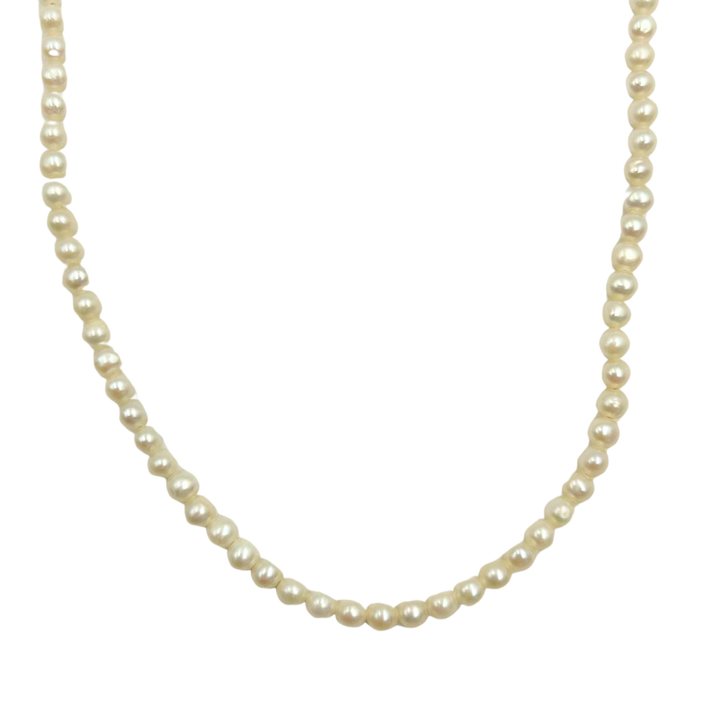 No Brand <br> K18 Pearl Necklace