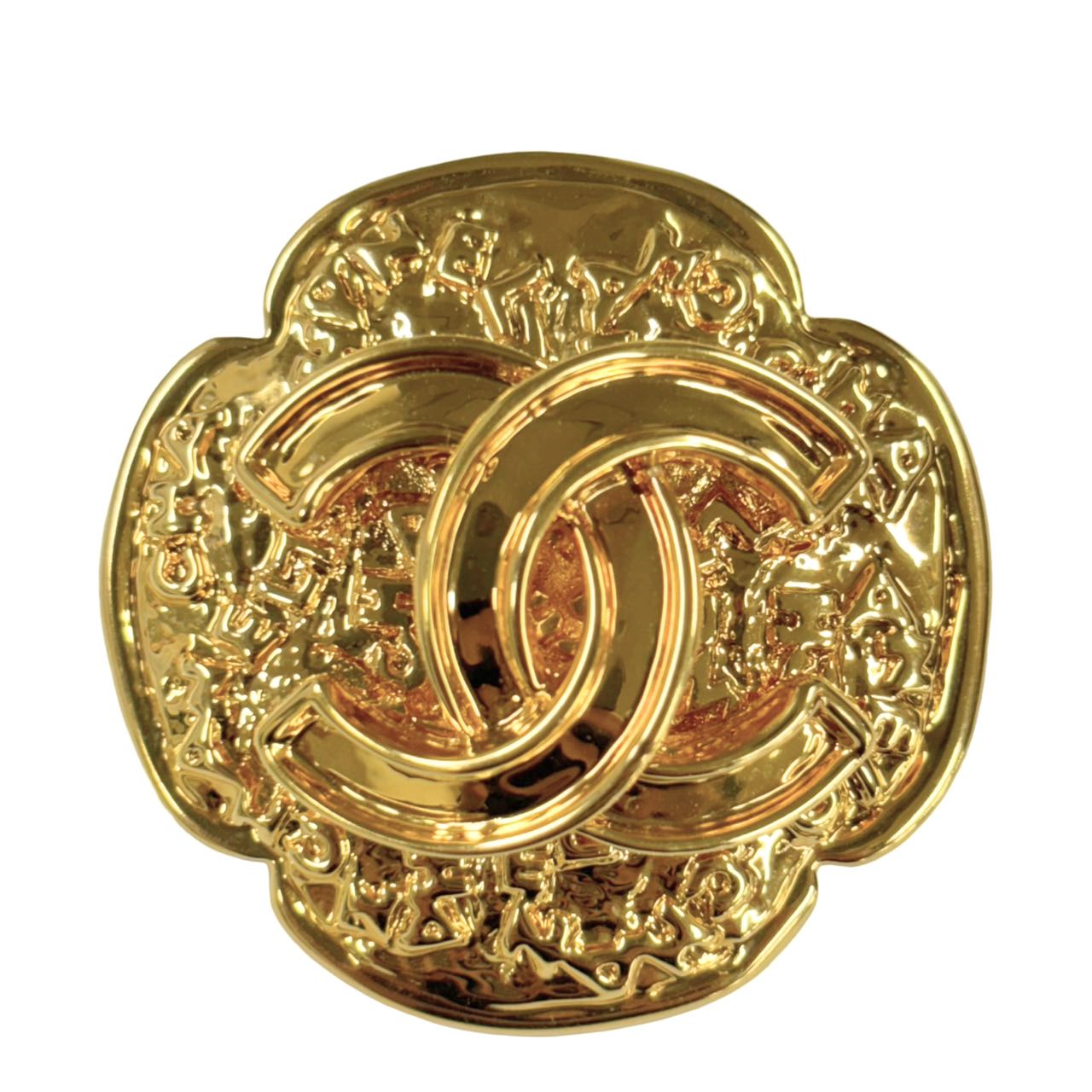 CHANEL<br> Brosche Gold