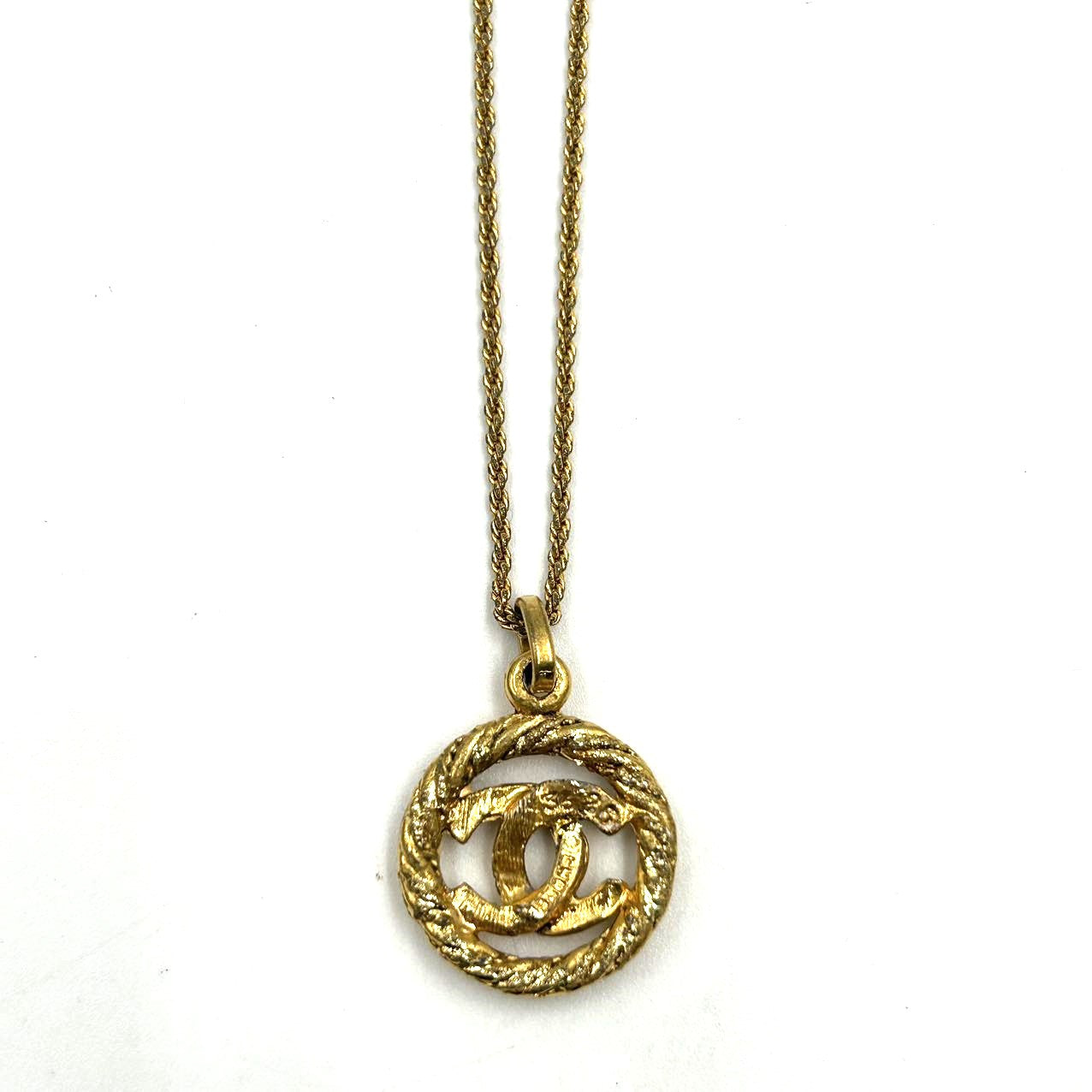 CHANEL<br>Co Co Mark Necklace