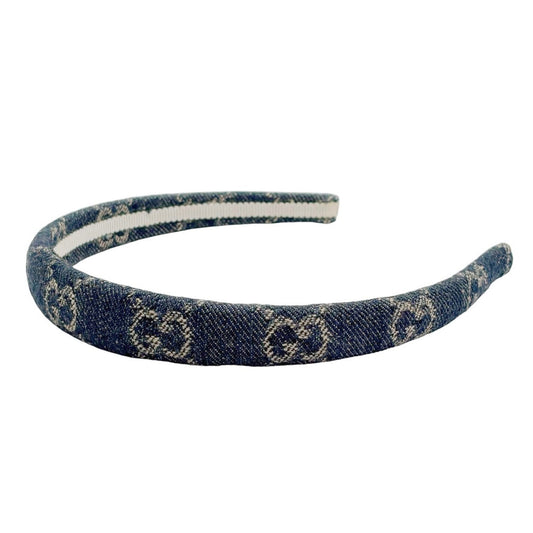 GUCCI <br> Denim Headband