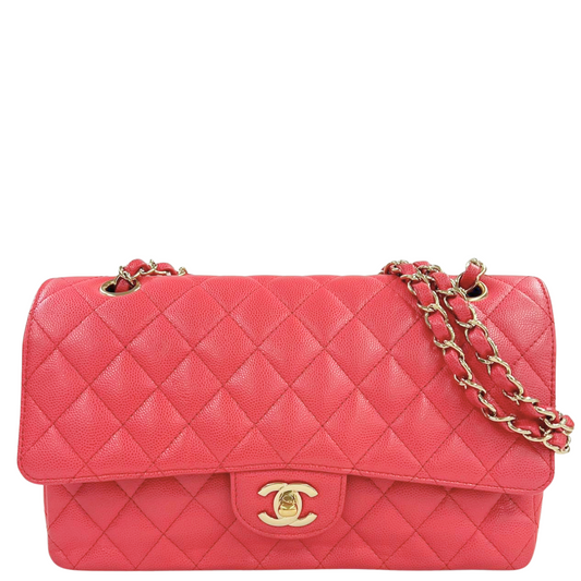 CHANEL<br>Matelasse Caviar Pink