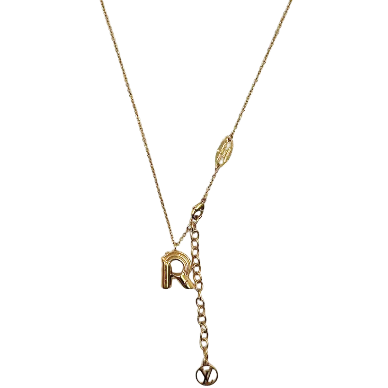 LOUIS VUITTON<br> Initial Necklace