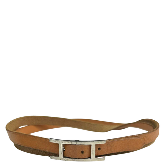 HERMES<br>Leather Bracelet