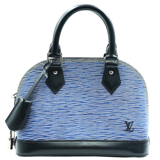 LOUIS VUITTON<br> Arma BB Denim Blau