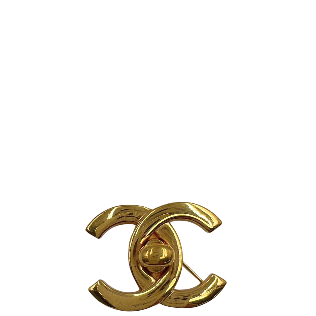 CHANEL<br>Turnlock Brooch