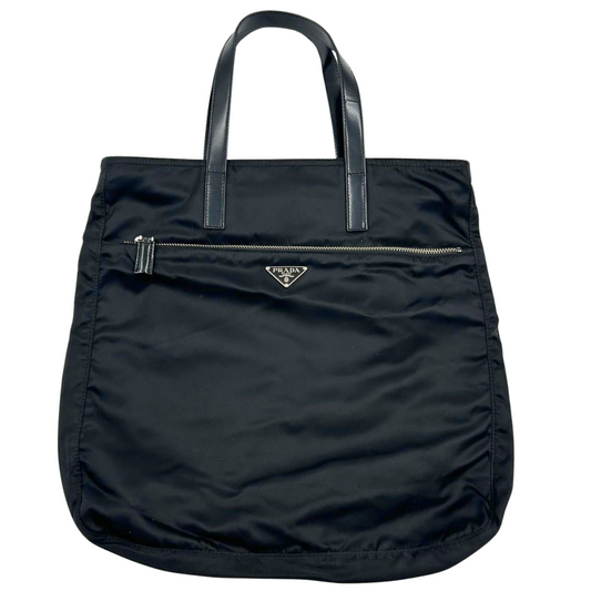 PRADA<br> Tessuto Tote Schwarz