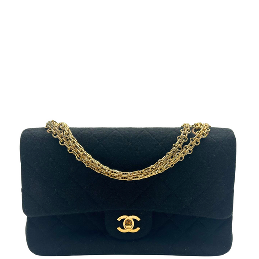 CHANEL<br> Matelassé-Tasche mit doppelter Kette