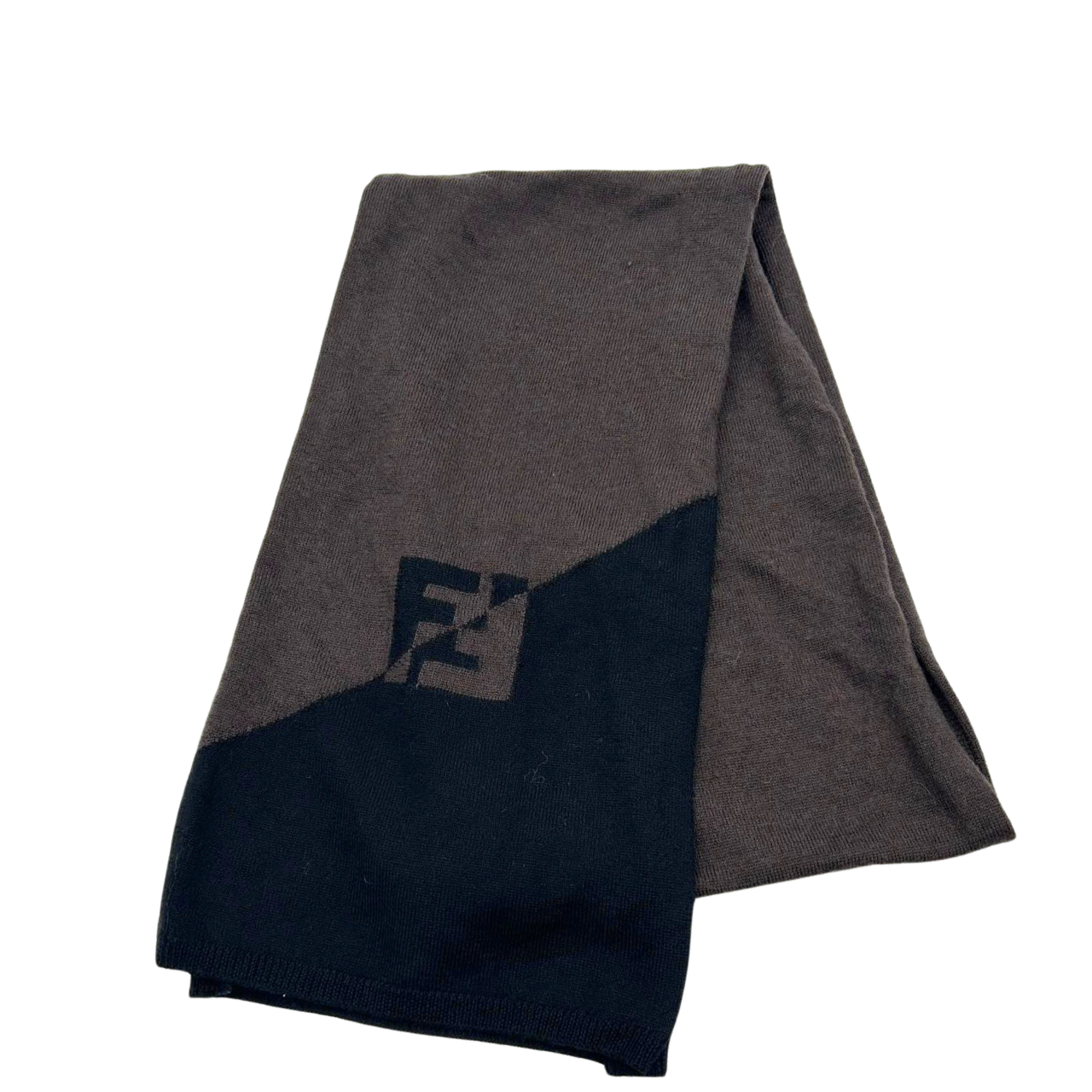 FENDI<br>Logo Wool Muffler