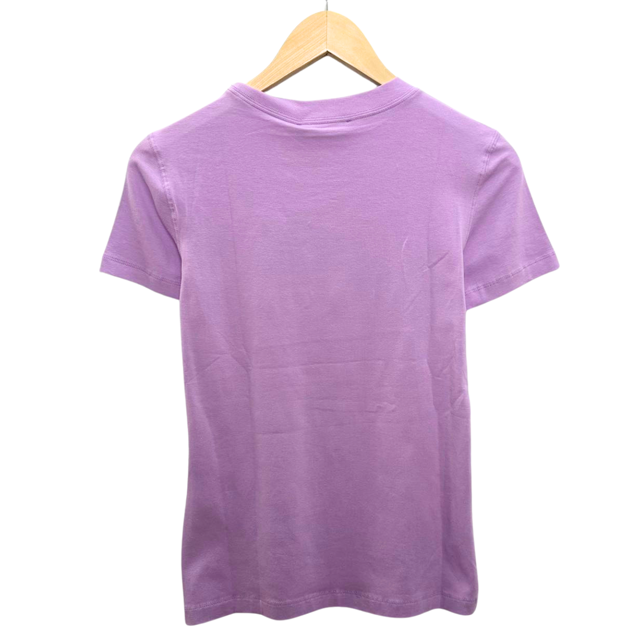 VERSACE JEANS Couture Silver Logo Tee Purple