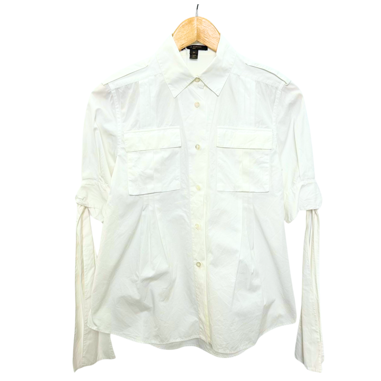 LOUIS VUITTON<br> Ribbon-Shirt