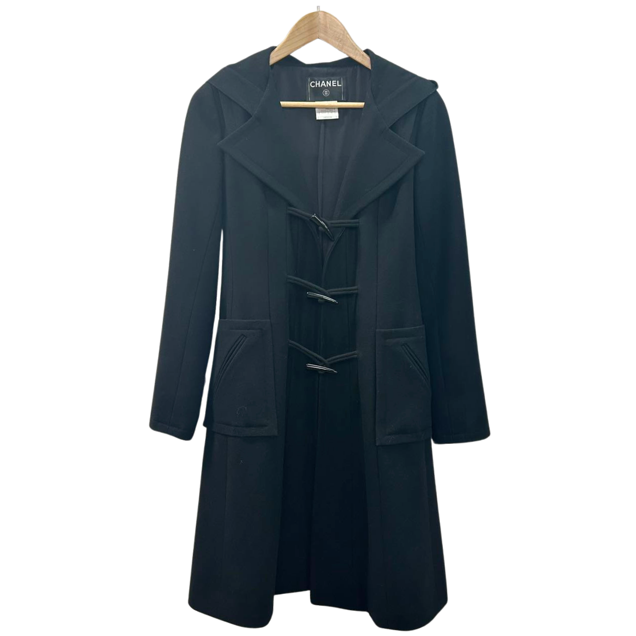 CHANEL<br> Dufflecoat aus Wolle