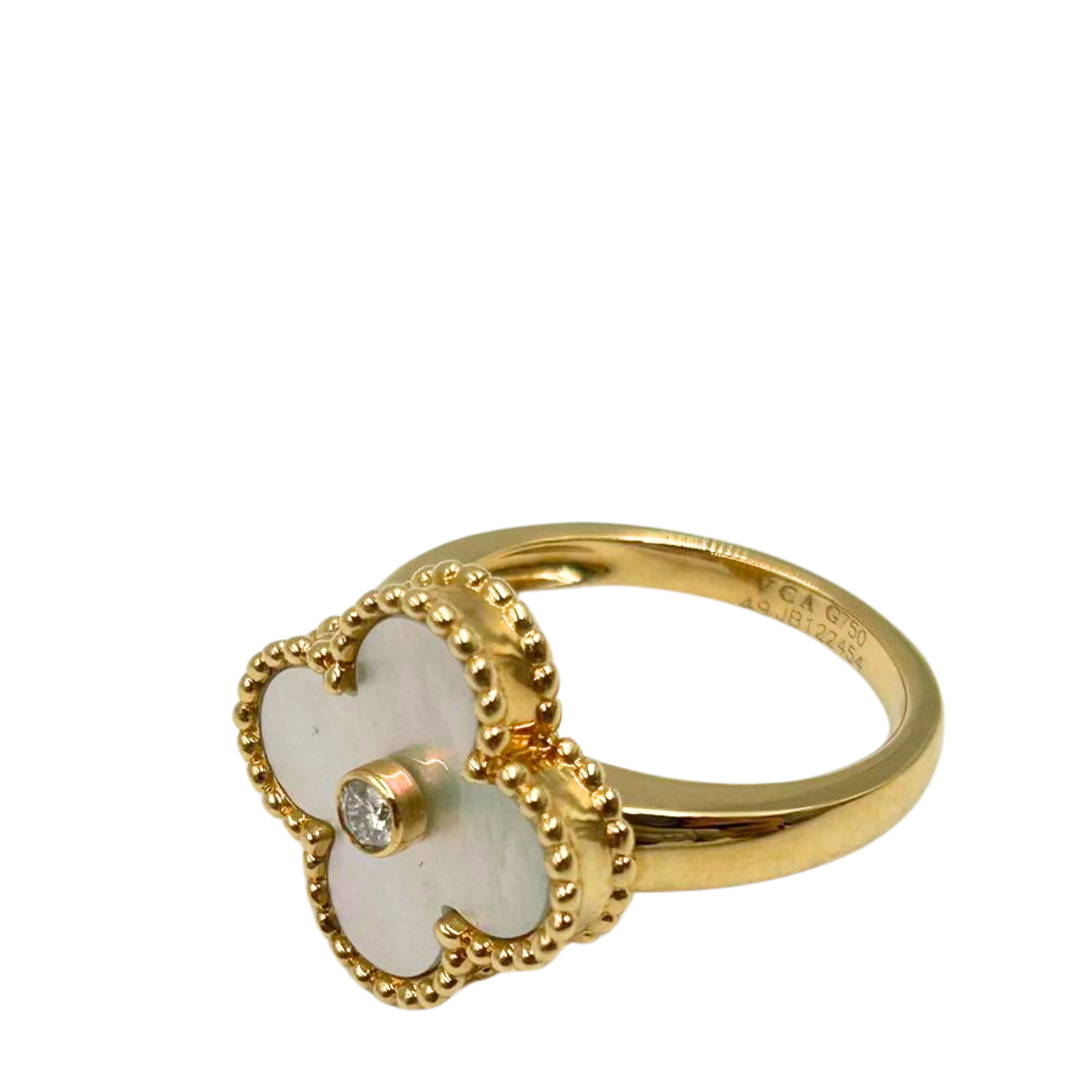 VAN CLEEF &amp; ARPELS<br> Alhambra 750 Ring Diamant 6,1G