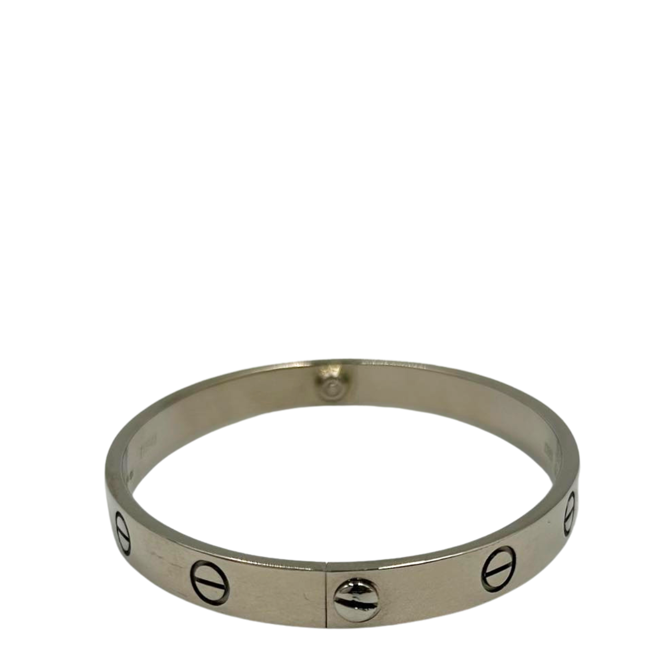 CARTIER<br> 750 wg Love Bracelet 33.2G