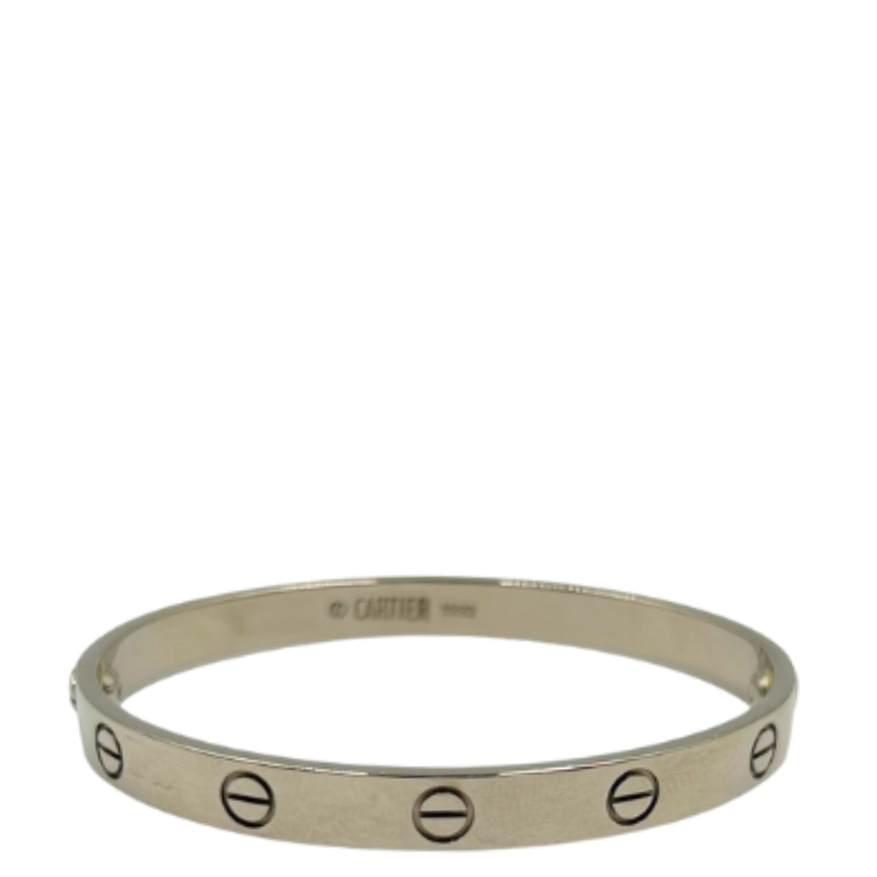 CARTIER<br> 750 wg Love Bracelet 33.2G