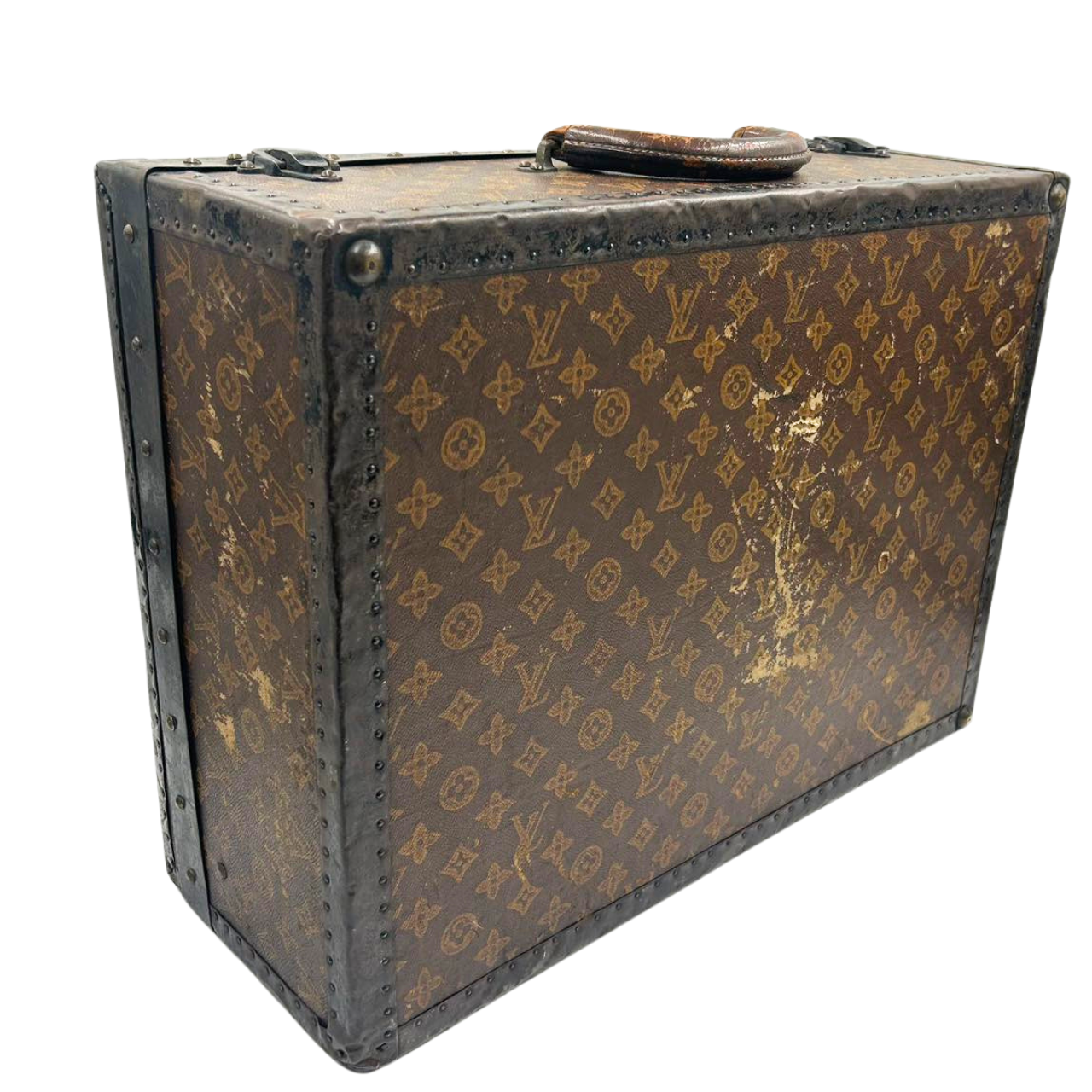 LOUIS VUITTON<br> Koffer mit Monogramm