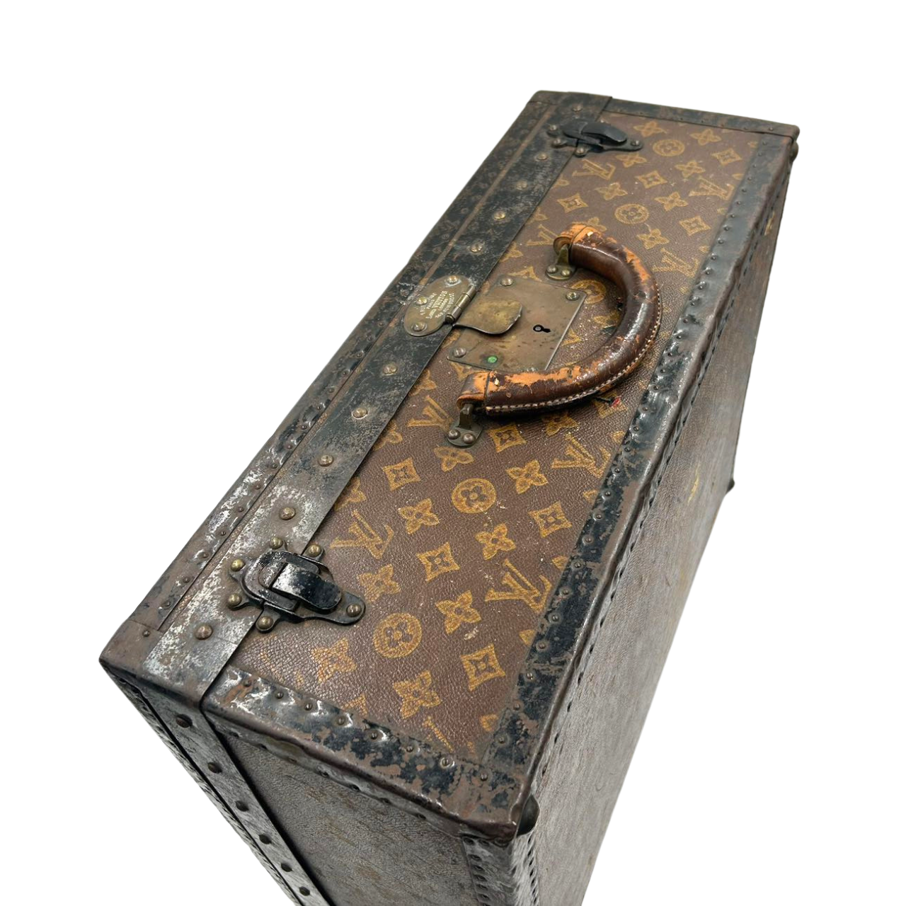 LOUIS VUITTON<br> Koffer mit Monogramm