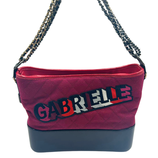 CHANEL <br>Hobo-Tasche mit Gabrielle-Logo