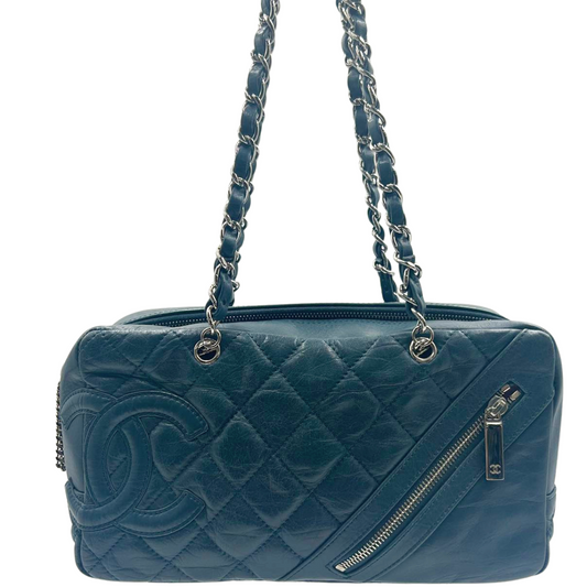 CHANEL<br>Cambon Ligne Chain Shoulder Bag