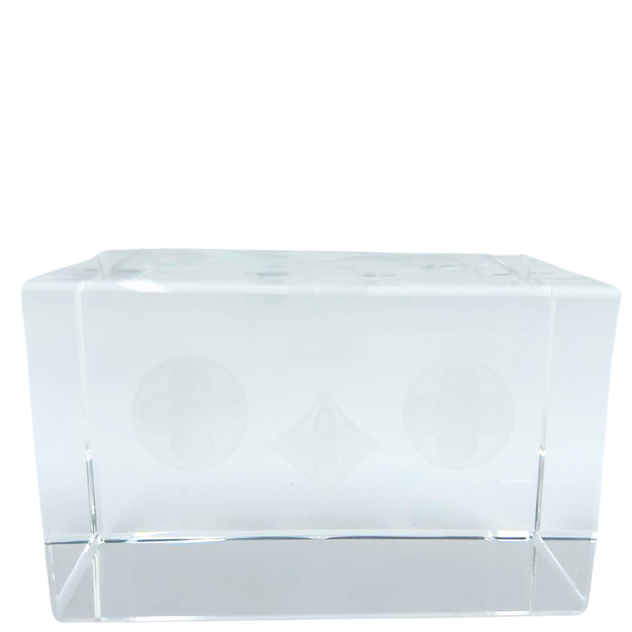 LOUIS VUITTON<br>Monogram Paper Weight Glass