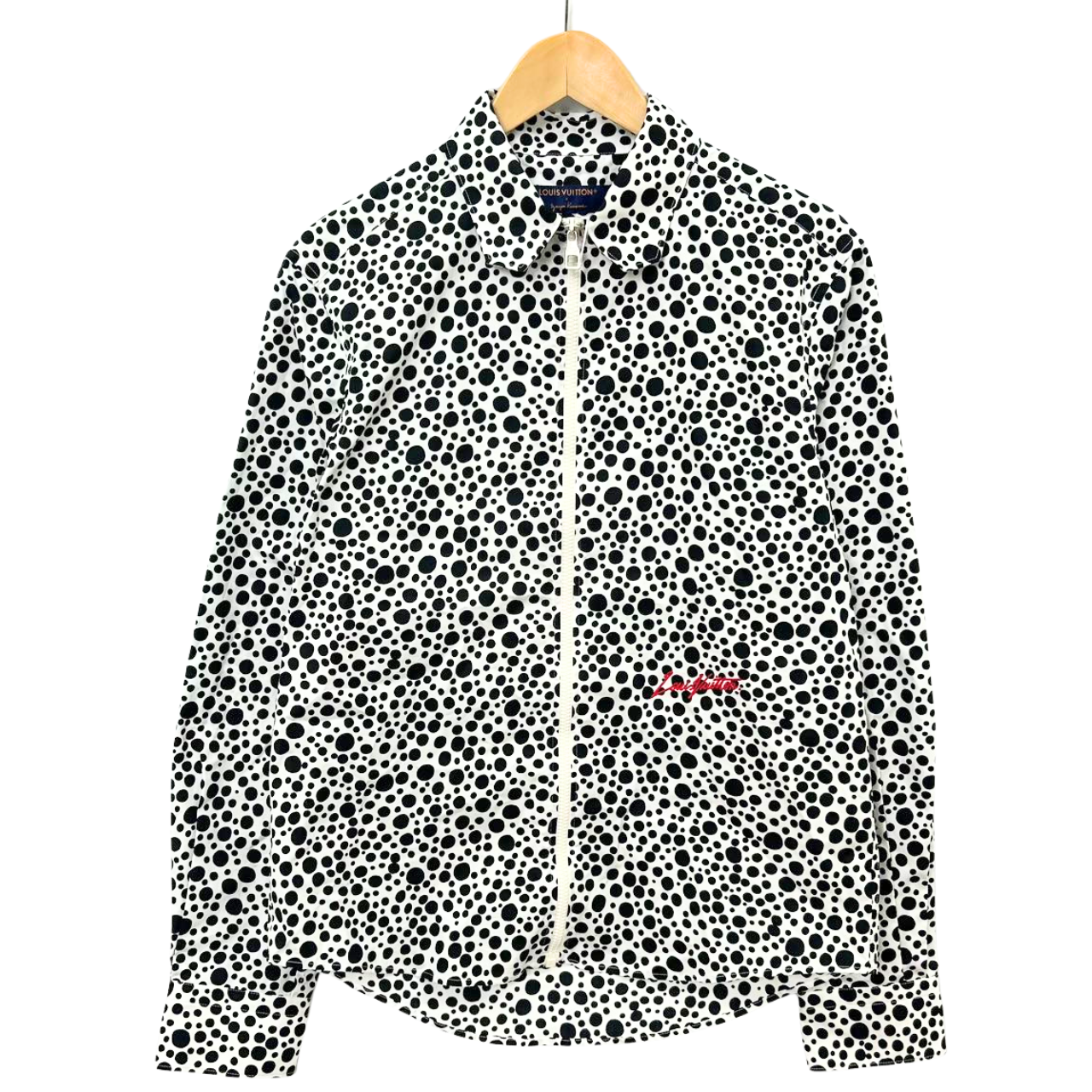 LOUIS VUITTON<br> Yayoi Kusama – Gepunktete Jacke mit Reißverschluss