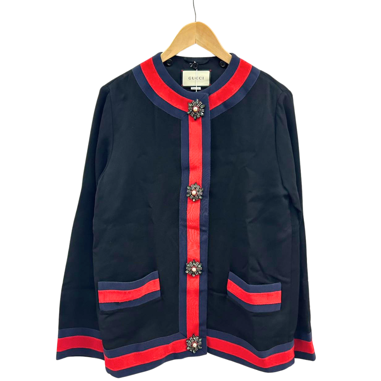 GUCCI<br> Tweedjacke „Blind for Love“