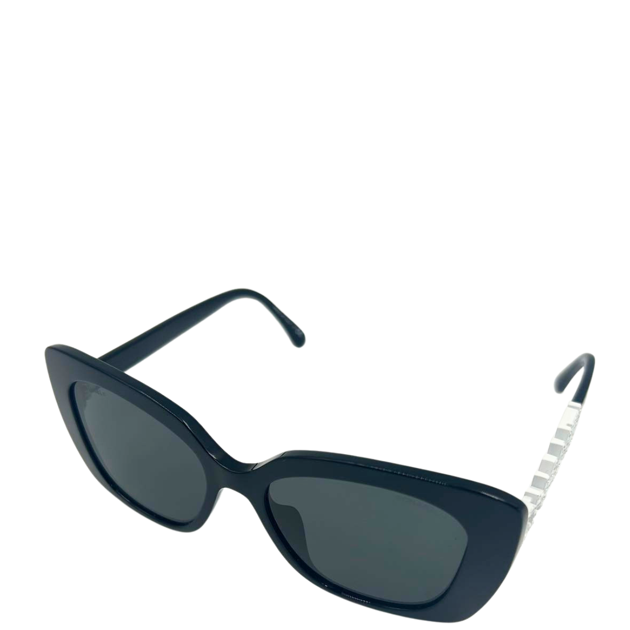 CHANEL<br>Bridge Logo Sunglasses