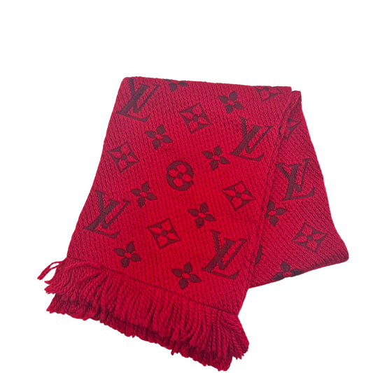 LOUIS VUITTON<br>Monogram Echarpe Logomania Scarf