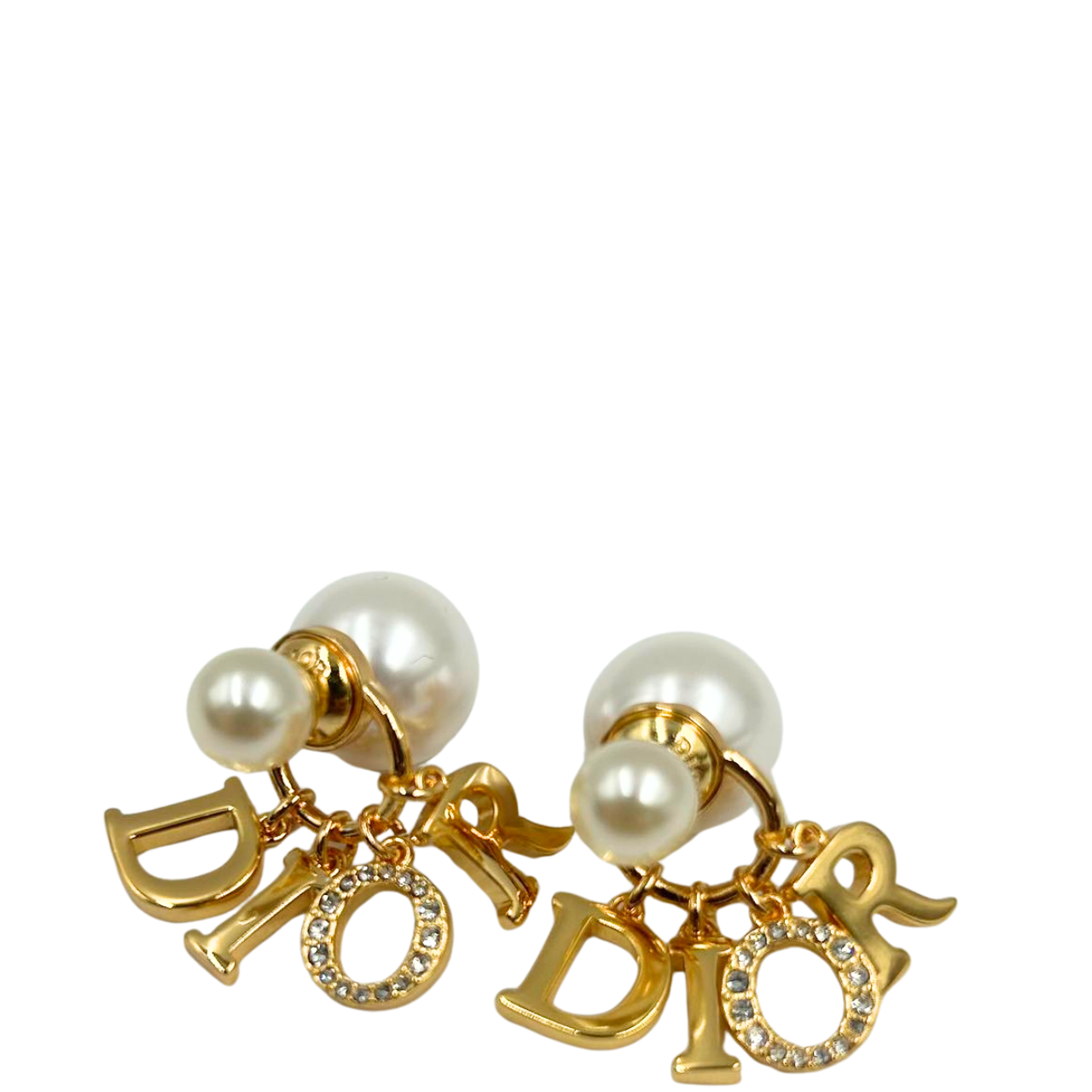 CHRISTIAN DIOR<br>Tribals Pearl Earrings