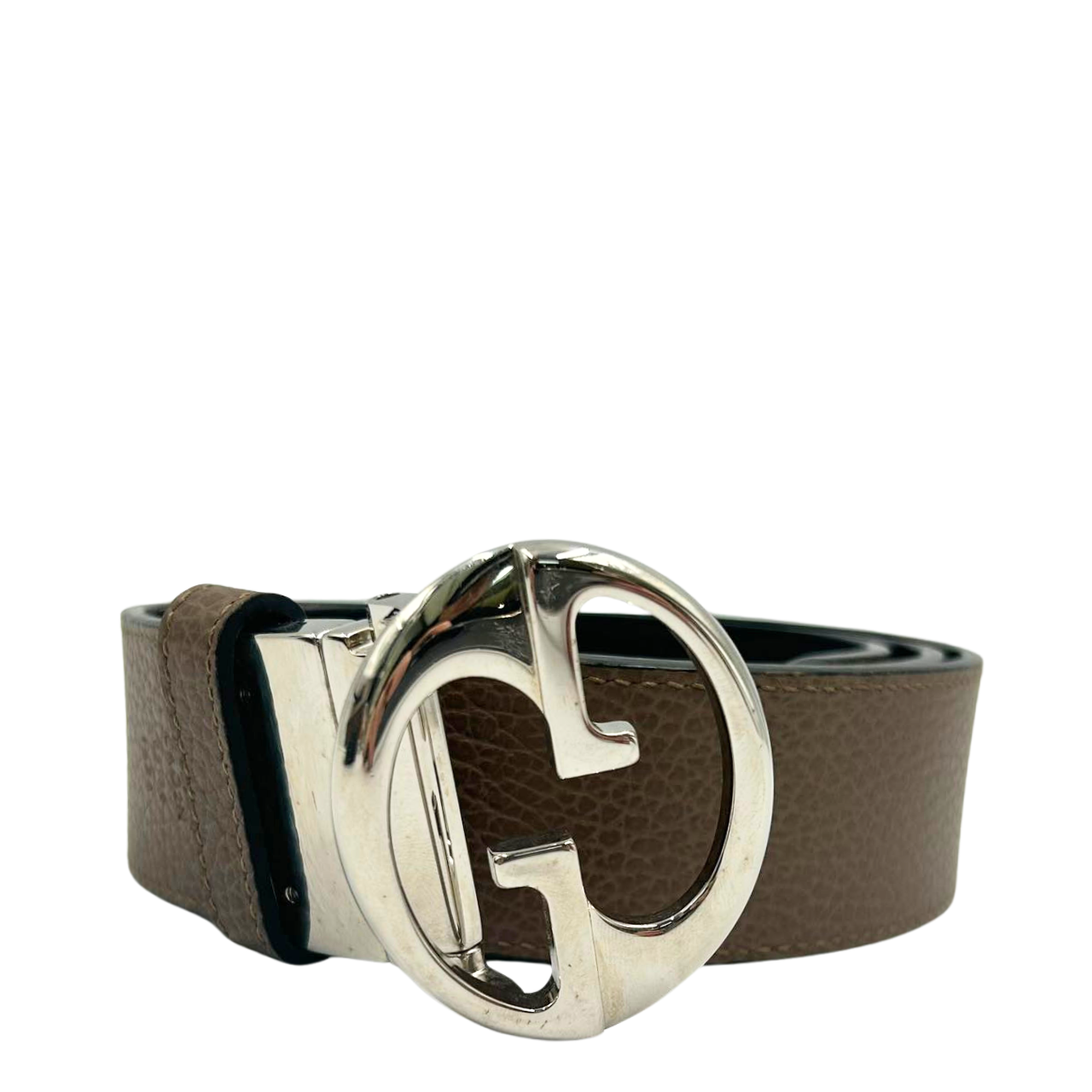 GUCCI<br>Reversible Leather Belt 449715