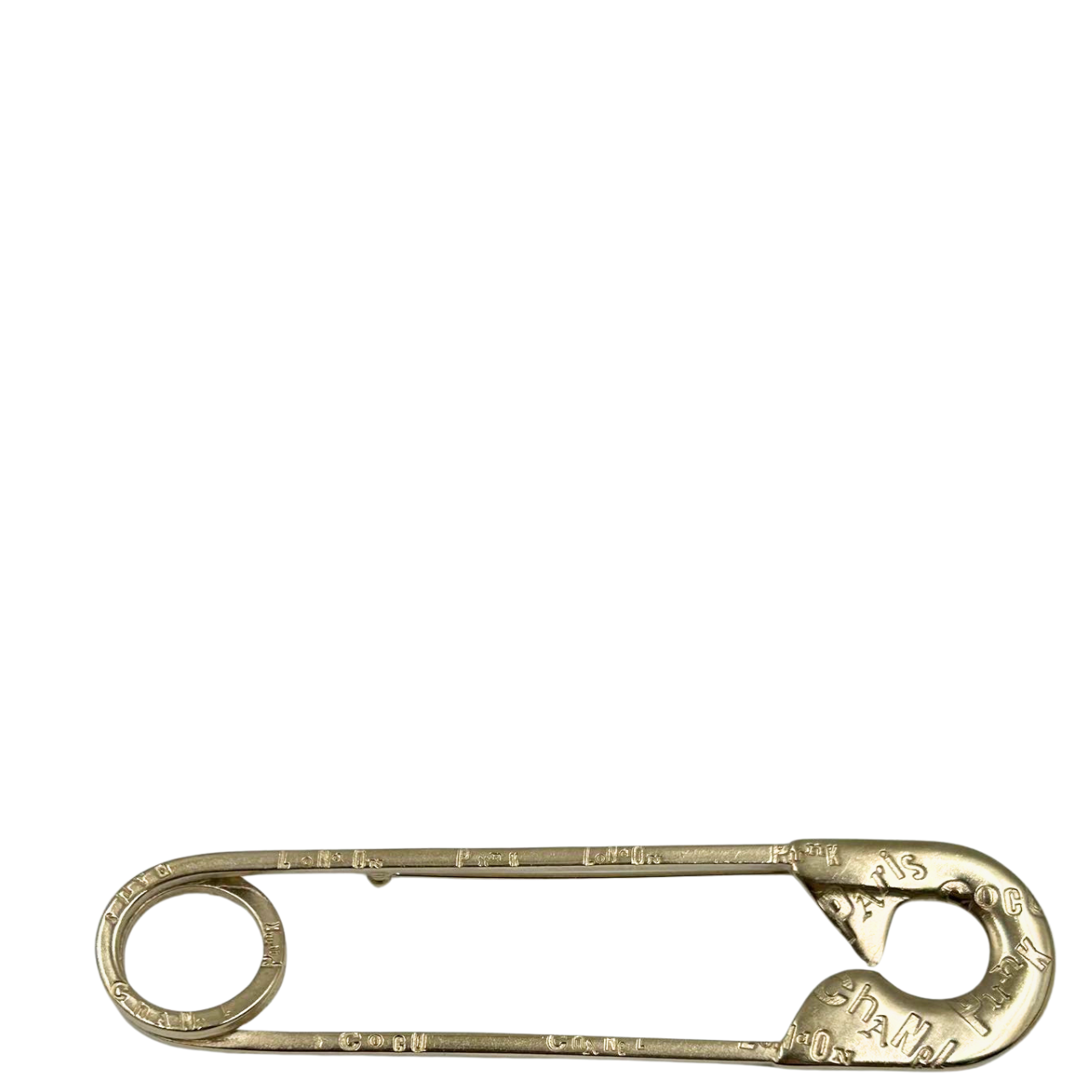 CHANEL<br> Safety Pin Brooch