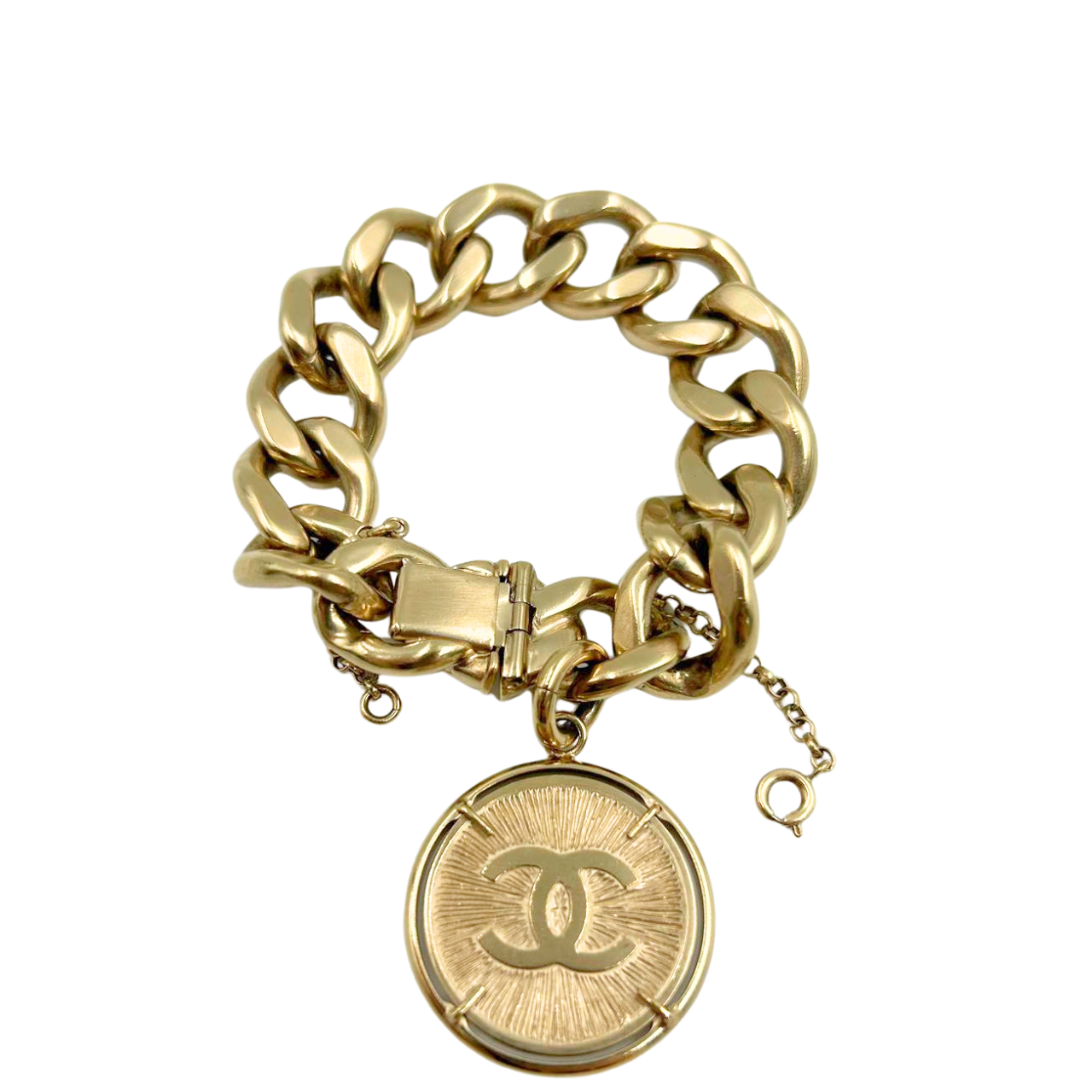 CHANEL<br> Medallion Chain Bracelet