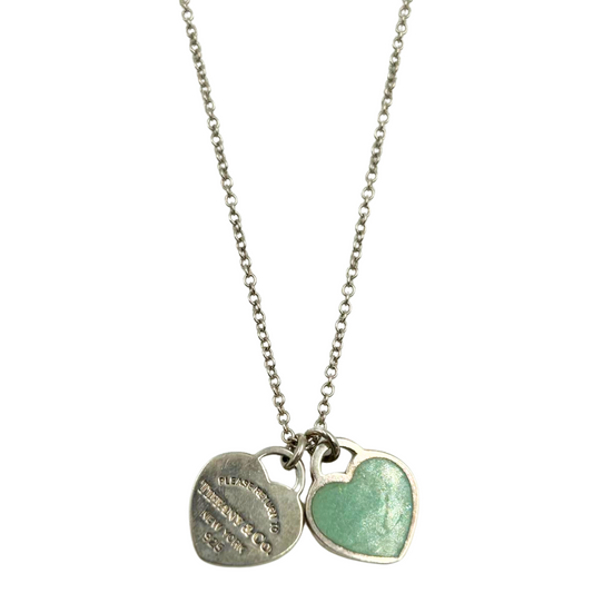 TIFFANY & Co.<br>Return to Double Heart Tag Pendant