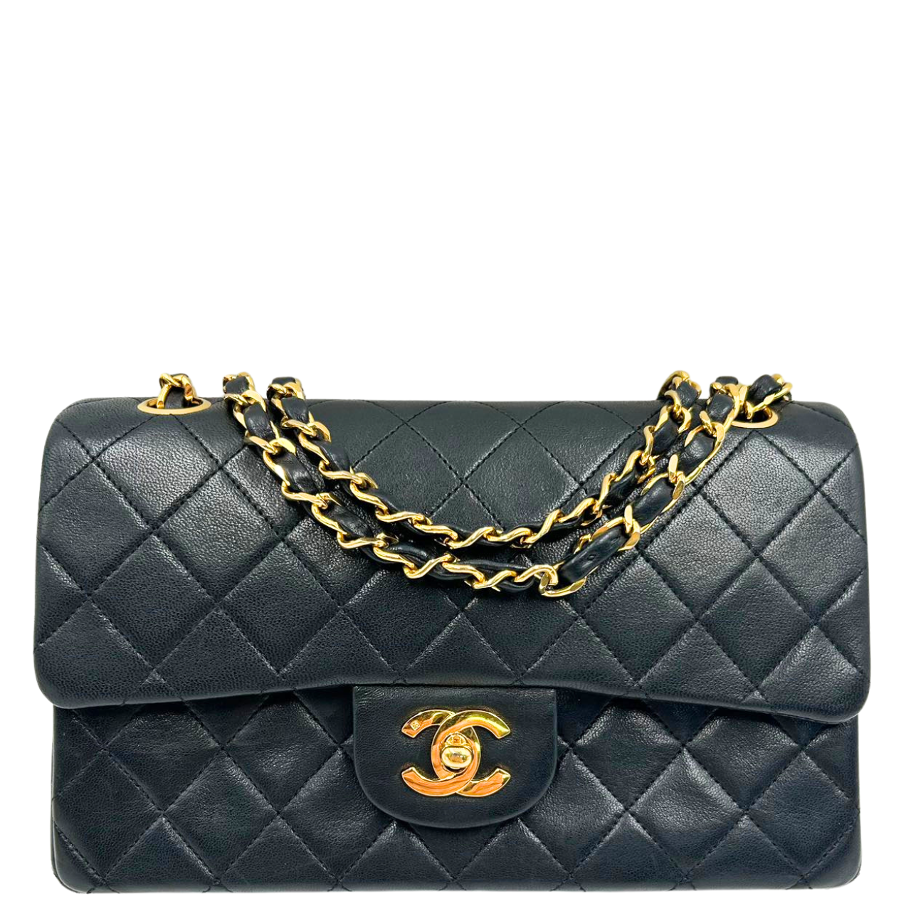 CHANEL<br>Matelasse Double Flap Chain