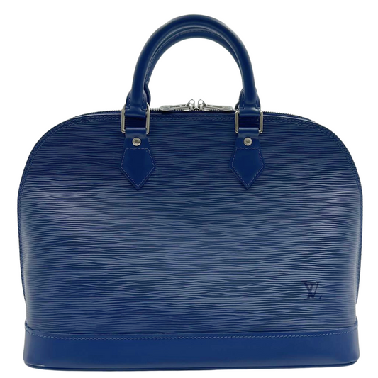 LOUIS VUITTON<br> Epi Arma Tasche Blau