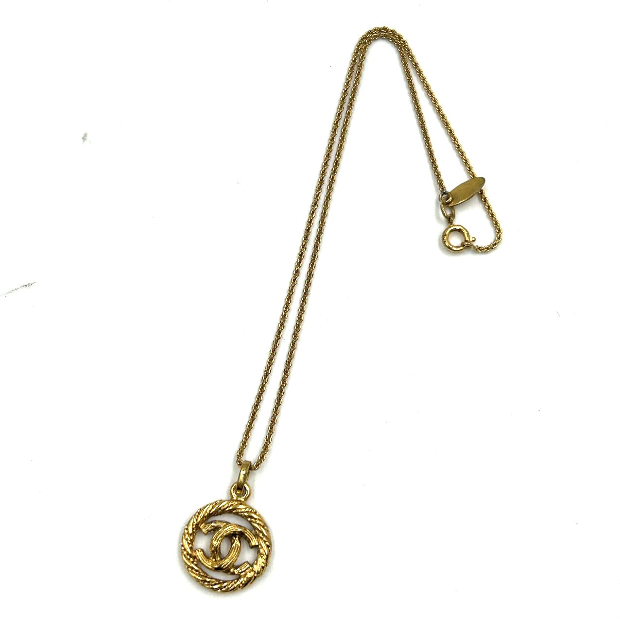 CHANEL<br>Co Co Mark Necklace