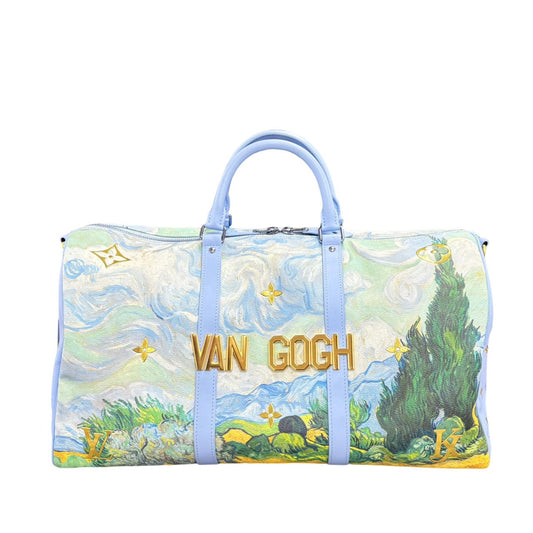 LOUIS VUITTON<br> Masters Collection Monet Keepall Bandouliere50