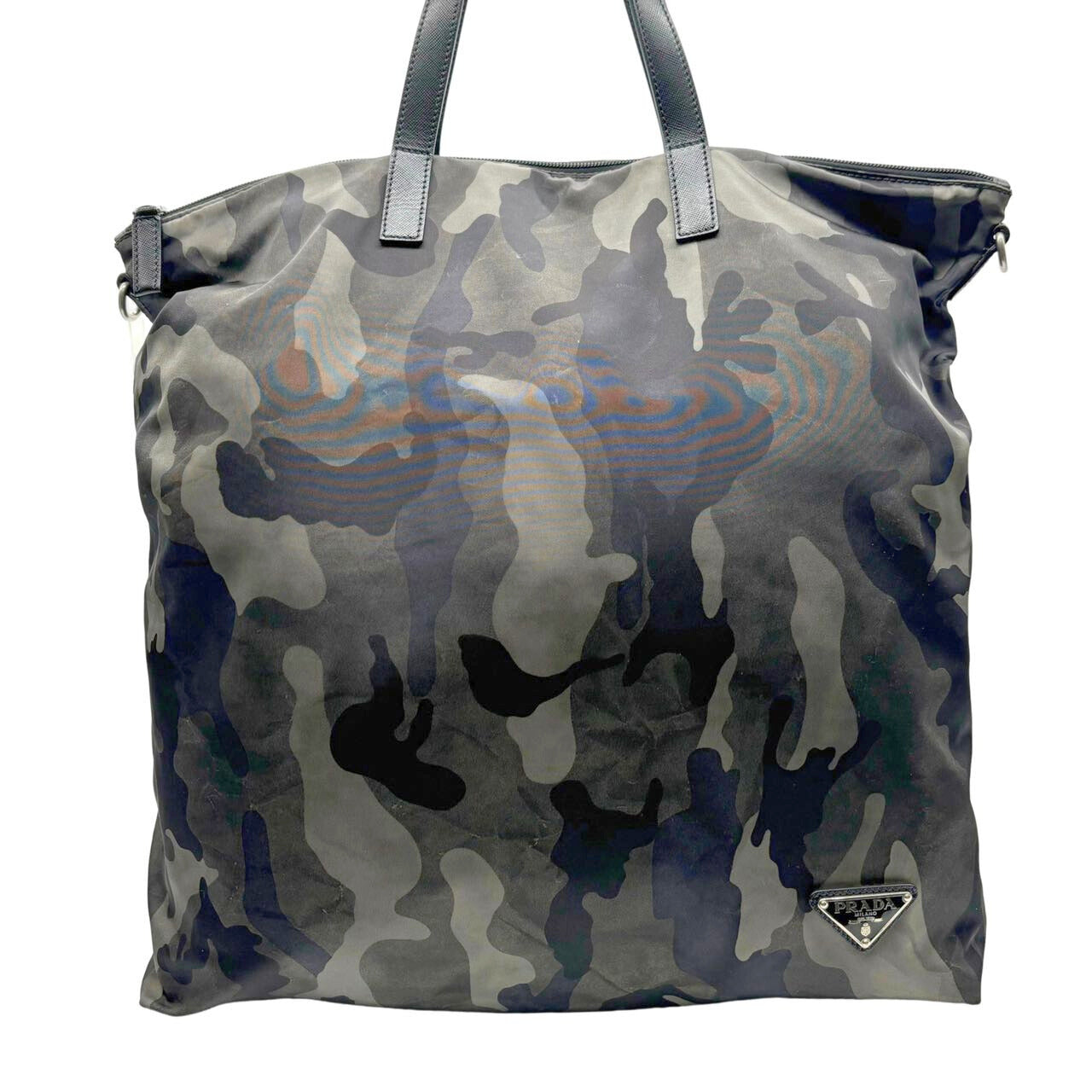 PRADA <br> Tessuto Camouflage 2way Shoulder Bag