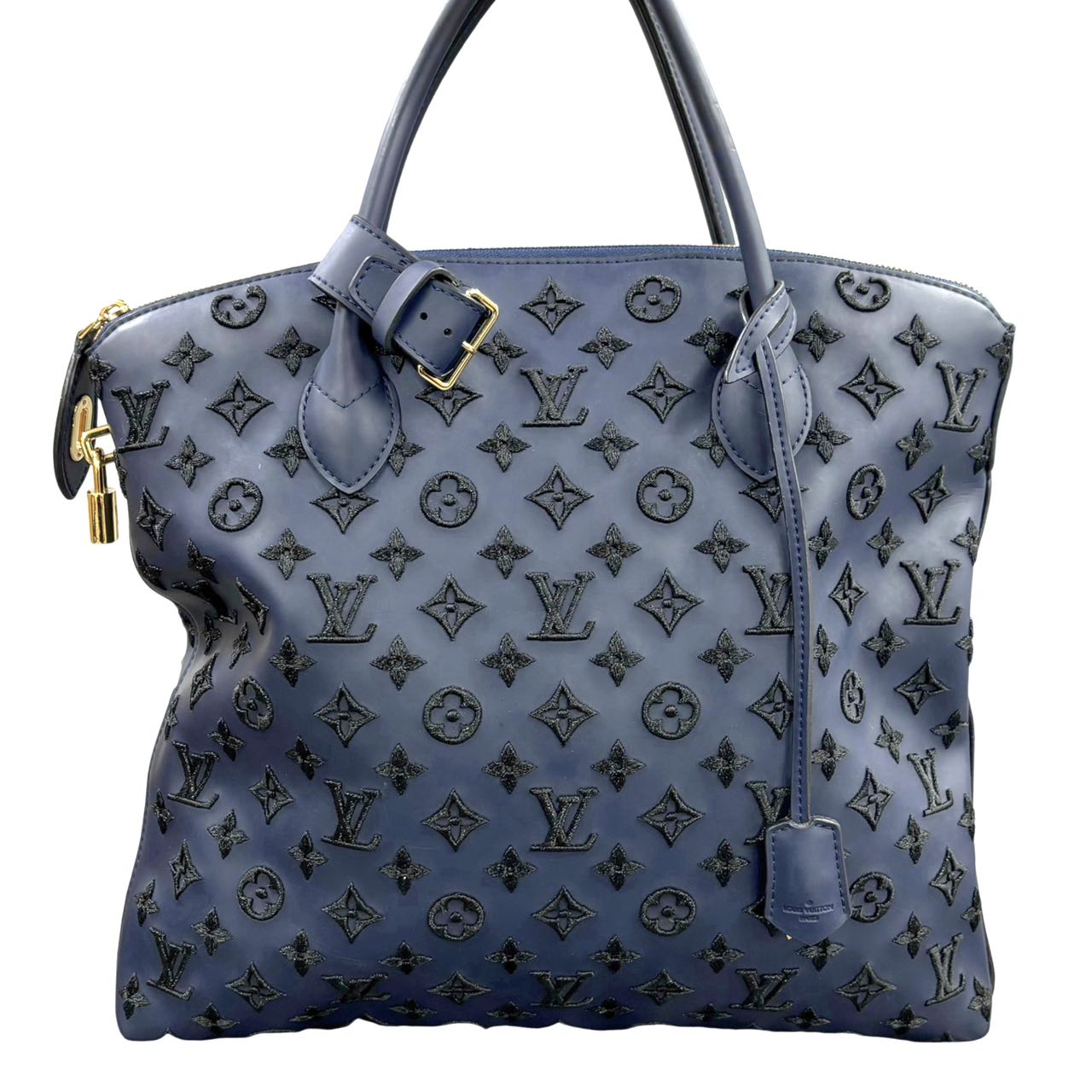 LOUIS VUITTON<br> Monogramme Addiction Vertical Lockit MM