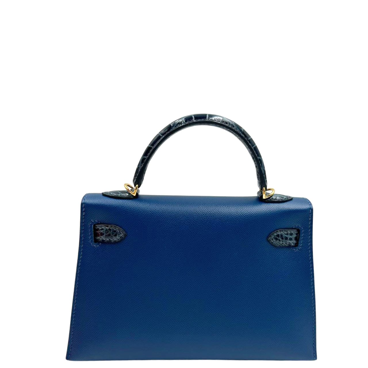 HERMES<br>Mini Kelly 2 Touch 2WAY Blue Saphir Bag