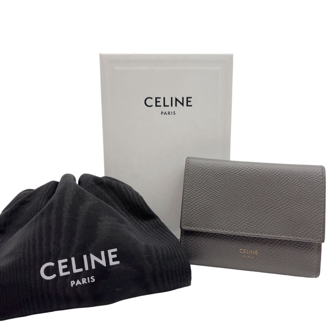 CELINE<br> Kleine dreifach gefaltete Brieftasche