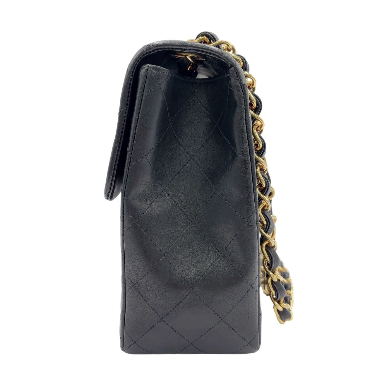 CHANEL <br> Matelasse Double Chain Shoulder Bag