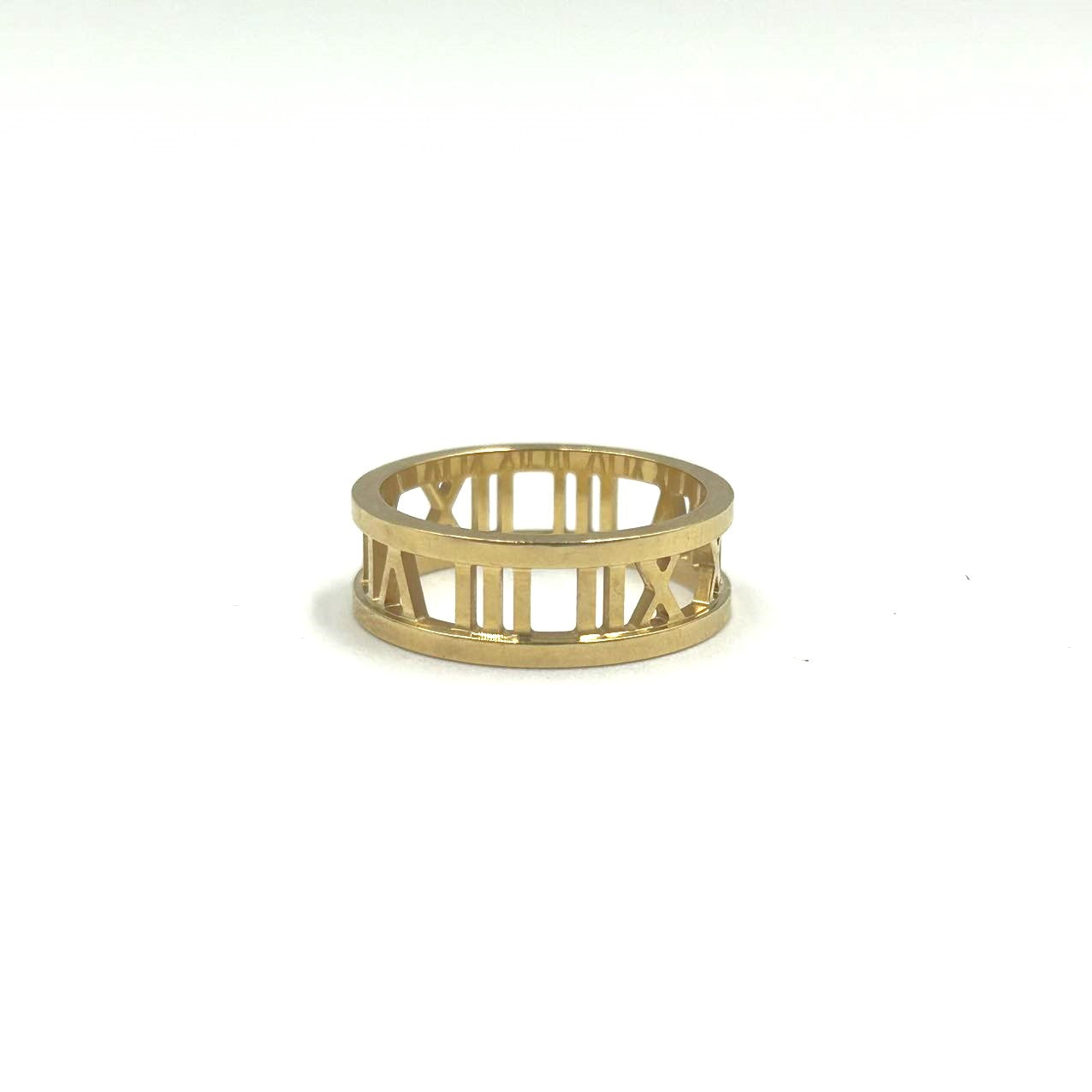 TIFFANY & Co.<br>750YG Atlas Open Ring 6G