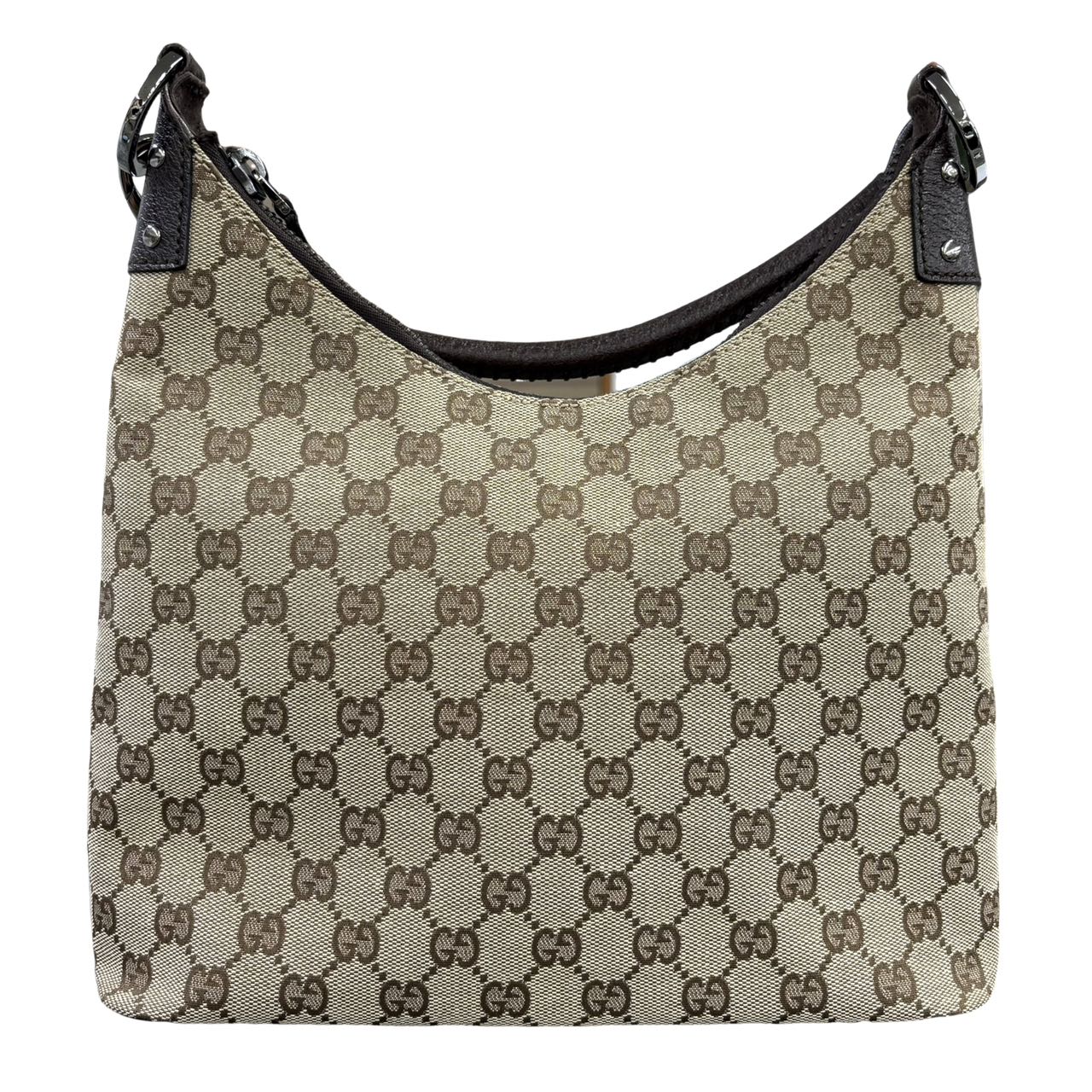 GUCCI<br> Schultertasche aus GG-Canvas