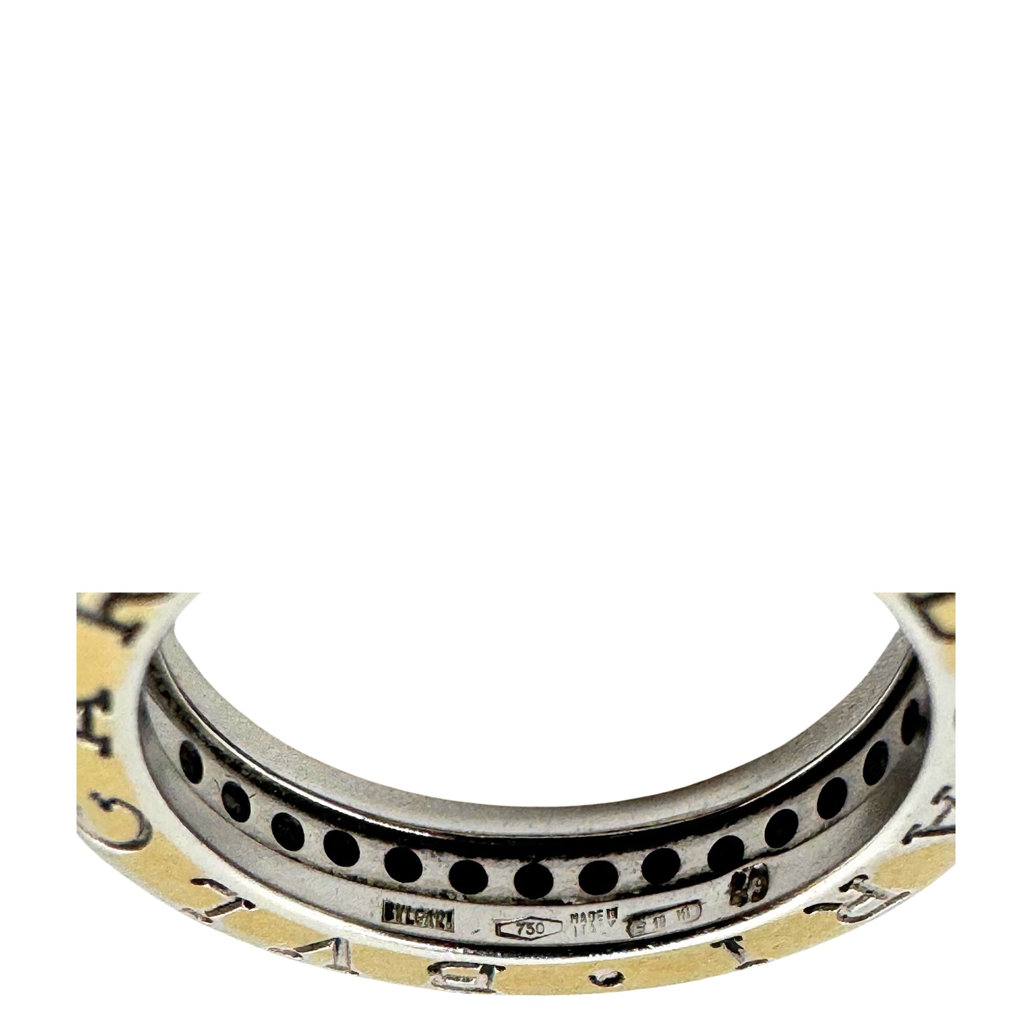 BVLGARI <br> 750WG Ring D