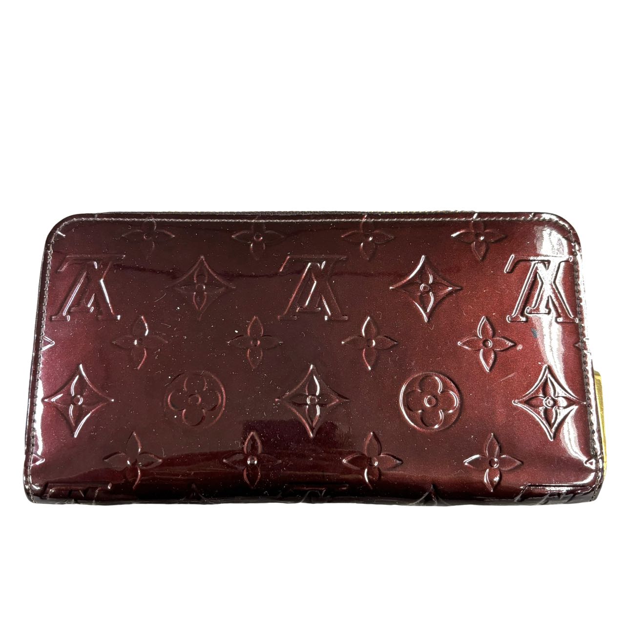 LOUIS VUITTON <br> Vernis Zippy Long Wallet