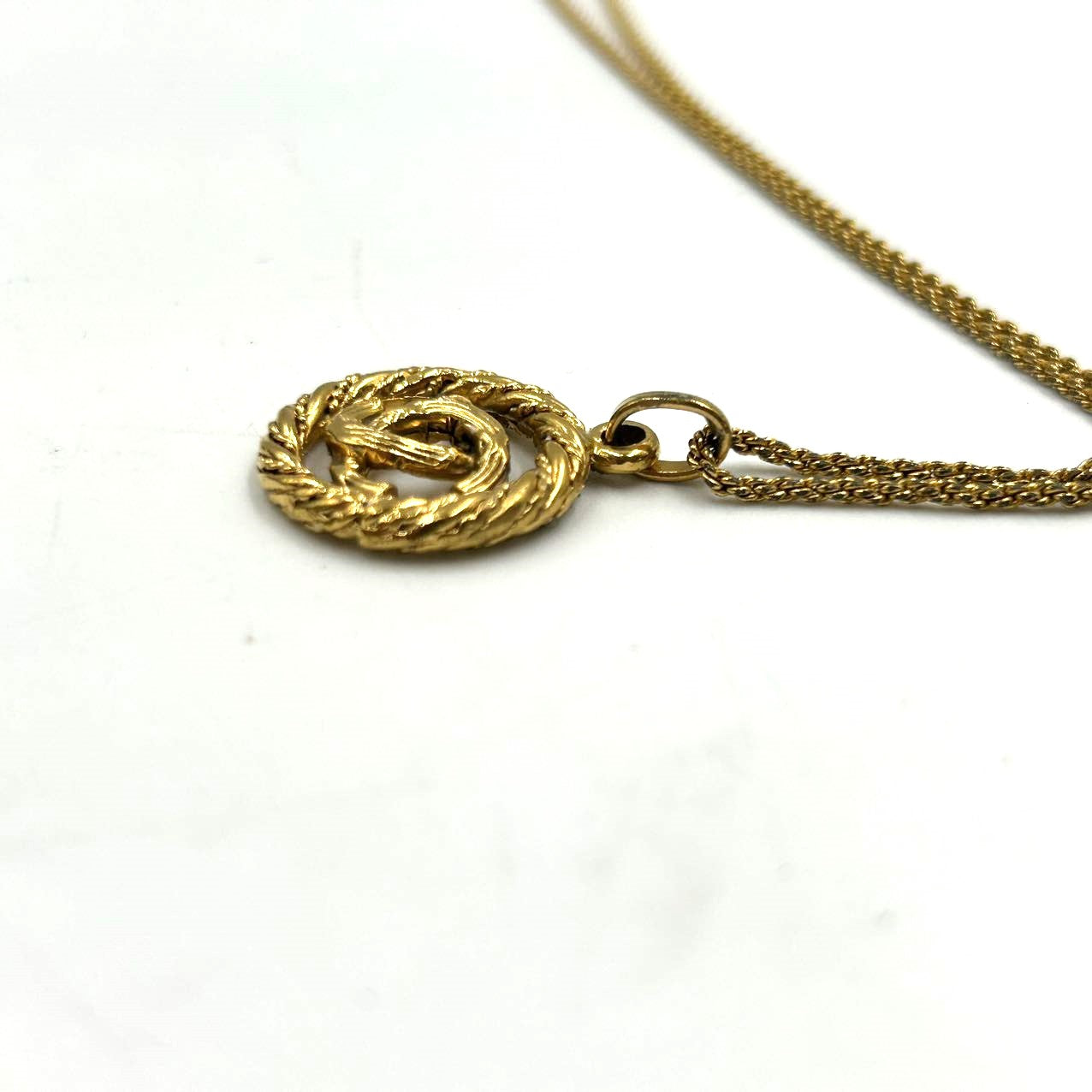 CHANEL<br>Co Co Mark Necklace