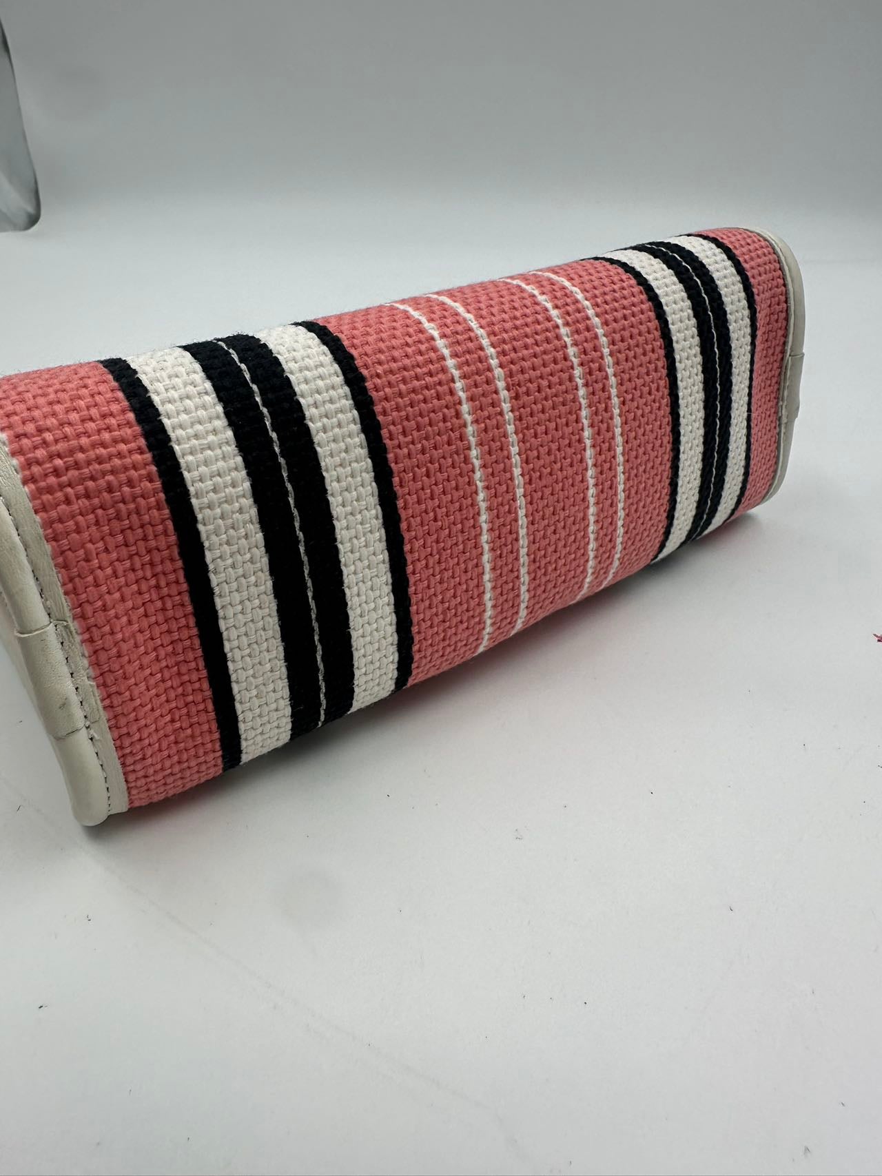 CHANEL<br>Canvas Clutch Pouch 102520955 Pink